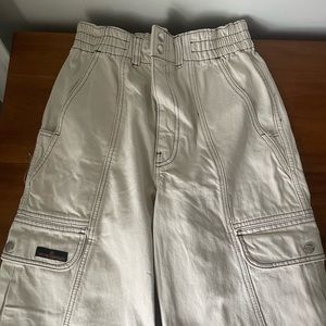 BDG Cream Relaxed Skate Jean